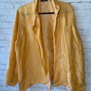Vintage silk button up